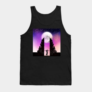 Full moon in Bali Tank Top